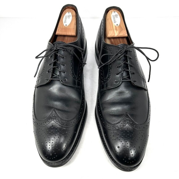 Allen Edmonds Lombard Brogue Oxfords Size 12 D Black main image 7